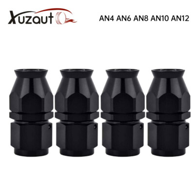 4AN 6AN 8AN 10AN 12AN Straight PTFE Hose End Fitting for PTFE Hose Only 