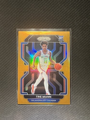 Tre Mann [Orange Prizm] #274 2021 Panini Prizm card