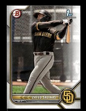 2022 Bowman Zayed Salinas #BP-122