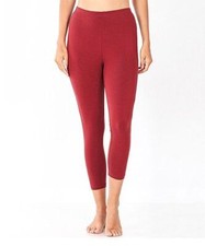 Zenana Brick Capri Leggings Brick Size Small NWOT