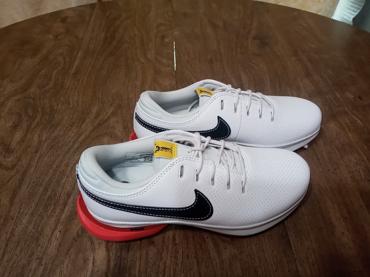 Nike Air Zoom Victory Tour 3 Golf Shoes White Red DV6798 101 Men's