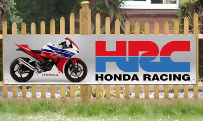 Honda HRC Motorcycle Racing USA große 180 cm Fahne Flagge Banner Motorrad Motiv