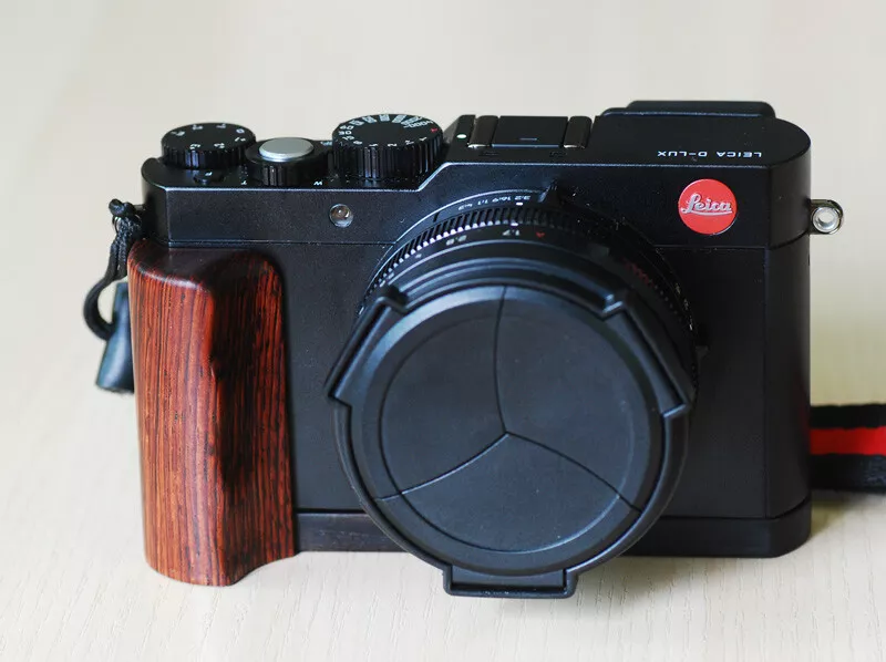 Handmade Black Wood Hand Grip L Plate for Leica D-LUX typ109 typ 109 dlux  Camera