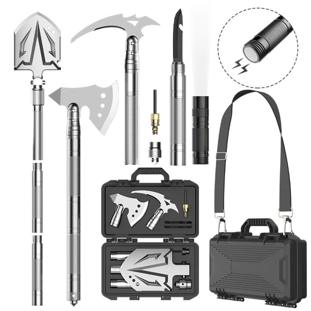 Survival Multi Tool Kit Car Emergency Multifunction Purpose Set