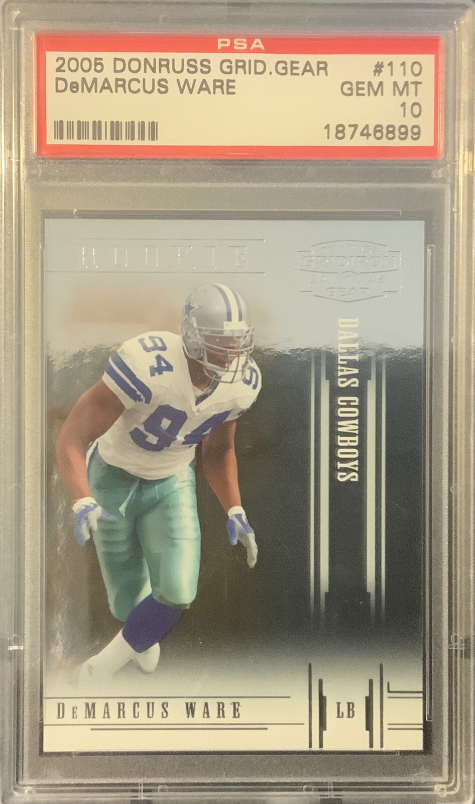 DeMarcus Ware Donruss Gridiron Gear #110 Base