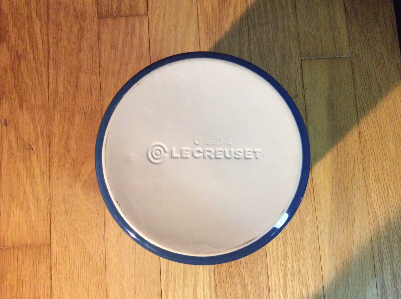 Le Creuset Utensil Holder Crock Blue LARGE eBay