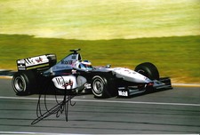 Mika Häkkinen autograph signed 20x30 cm picture