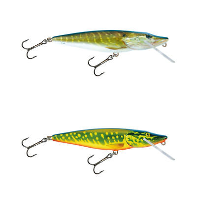 Salmo Angeln Pike Wobbler 11cm/16cm Hechtköder Kunstköder für Hecht Zander