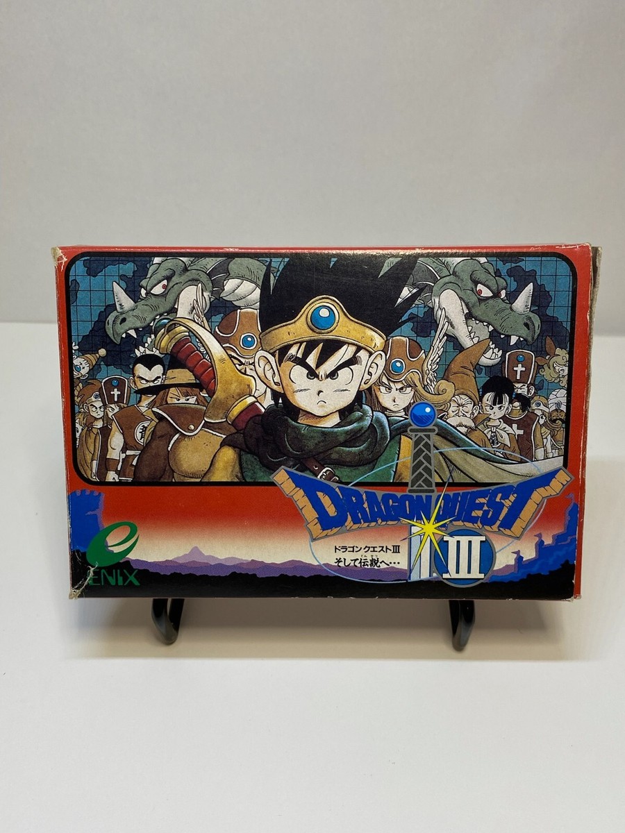 Dragon Quest III Warrior Nintendo Famicom Full set strategy Dragon Quest III Warrior Nintendo Famicom Full set strategy