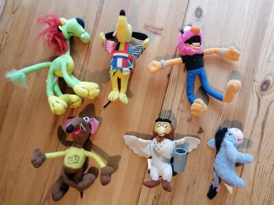 Kuscheltiere 6x Stofftiere MC Donalds The Muppets Show Henson, Disney Spielzeug
