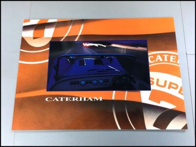 1998 Caterham 18-page Car Sales Brochure Catalog - VX K-Series Superlight Seven