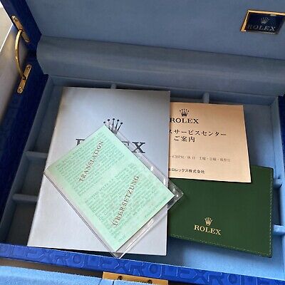 Vintage Rolex Blue Large Box Without Key 51.00.01 | eBay Vintage Rolex Blue Large Box Without Key 51.00.01 | eBay