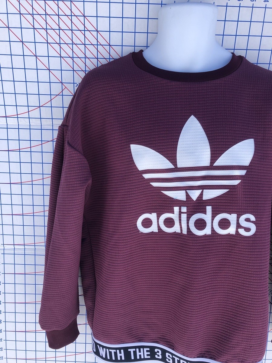 adidas three stripes sweater