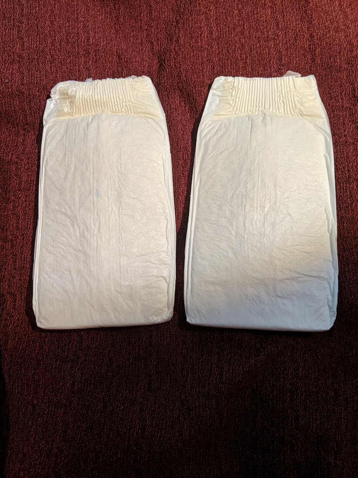 2 Rare Vintage Softee Supreme Diapers Size Large from 1999!