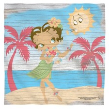 Betty Boop "Hula Boop" Bandana - 22" x 22"
