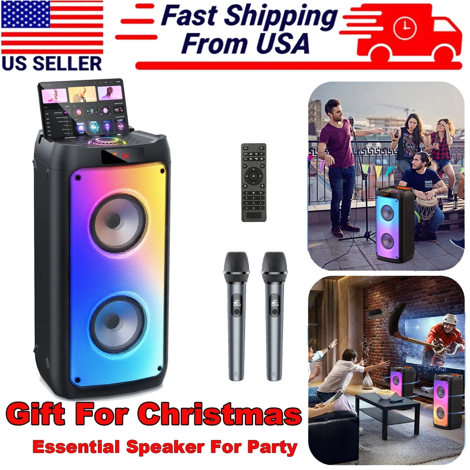 JYX Party Karaoke Machine,Powerful Bluetooth Speaker,For Wedding/Party/Birthday - Image 2 of 4