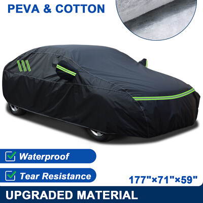 #ad For Honda Civic Hatchback 6 Layer PEVACotton Sedan Car Cover Waterproof $35.99