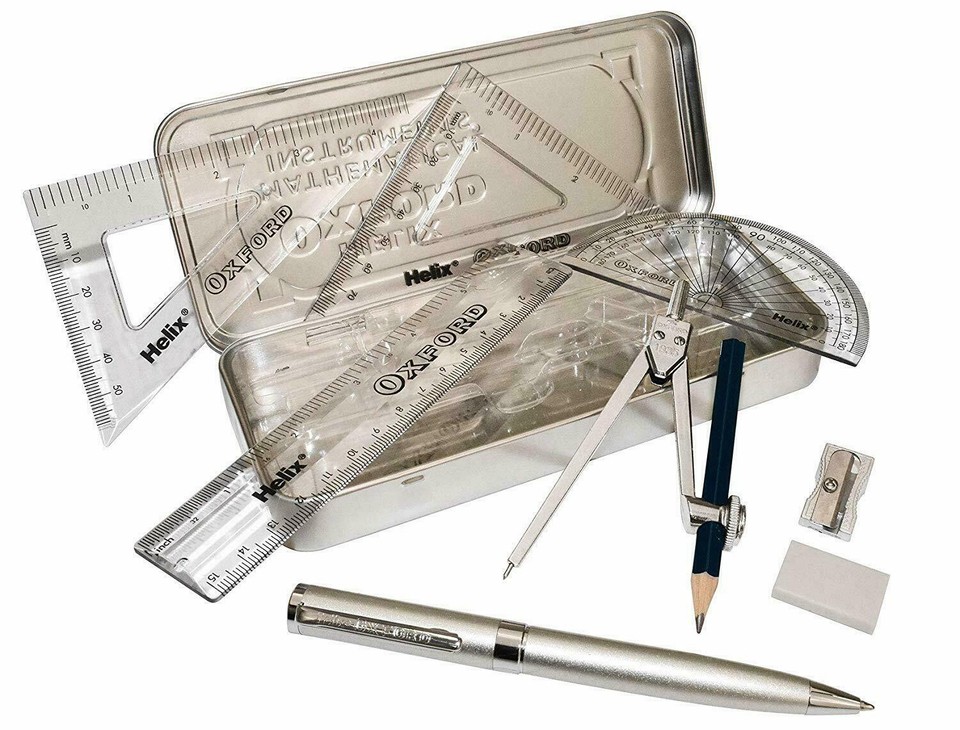 Helix Oxford Metallic Gelstifte, 4er Set (Rot, Grün, Gold, Silber) – Metallisch Glänzende Tinte Für Karten & Basteln