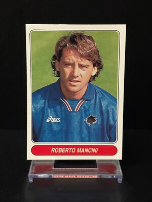 1997 Panini European Football Stars - Roberto Mancini - #107 - Sampdoria