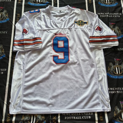 Waterboy Bobby Boucher Bourbon Bowl Mud Dogs Jersey Adam Sandler