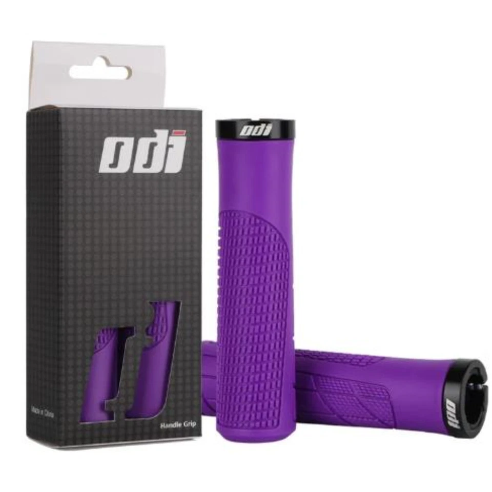 ODI Rubber MTB Bike Grips Handle Anti-Slip Shockproof for 22.2mm Lock-On Grips - Image 3 of 4
