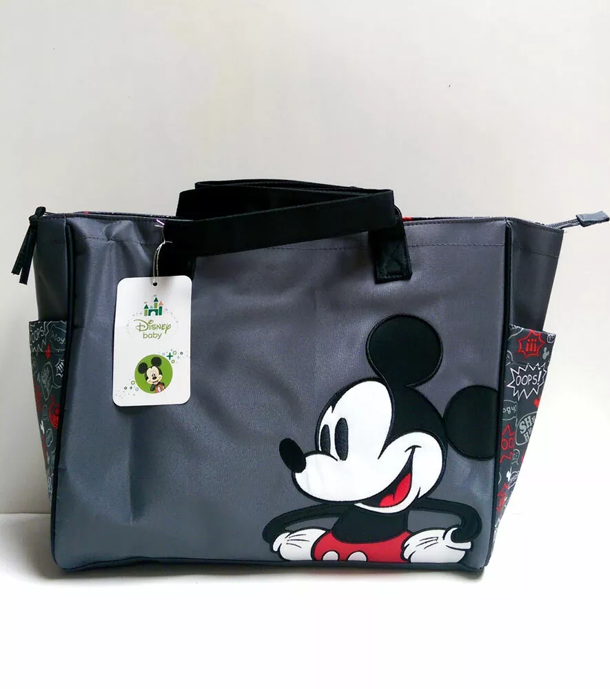 Disney Mickey New Fashion Women's Travel Tote Bag Men's and Women's Luggage  Bag Large Capacity One-shoulder Messenger Bag