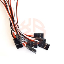 10 Stück JR Servo Verlängerungskabel, 50 Cm – 3 Pin Männlich Zu Weiblich, Für RC-Modelle
