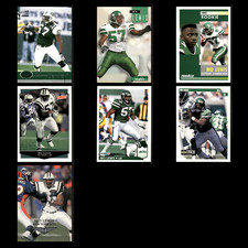 Mo Lewis Lot 7 Football Cards 2001 Pacific New York Jets Set Collection NFL NM