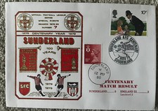 Sunderland v England XI 1980 Dawn First Day Cover