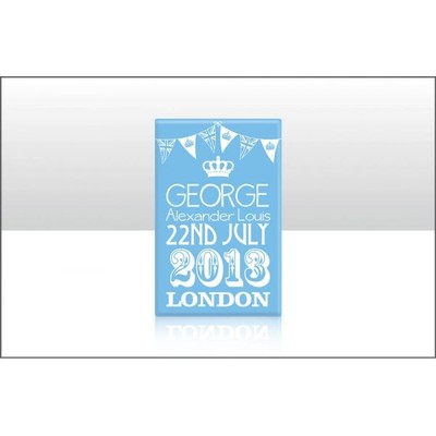 PRINCE WILLIAM KATE MIDDLETON ROYAL BABY - GEDENKMAGNET 68445