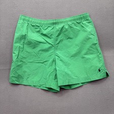 Polo Sport Ralph Lauren Swim Shorts Mens XL Green Trunks Mesh Lined Drawstring