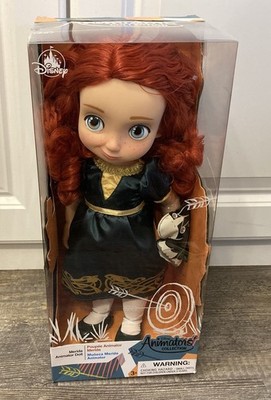 Disney Animators Collection MERIDA Brave 16'' Toddler Doll Figure Princess NIB #1