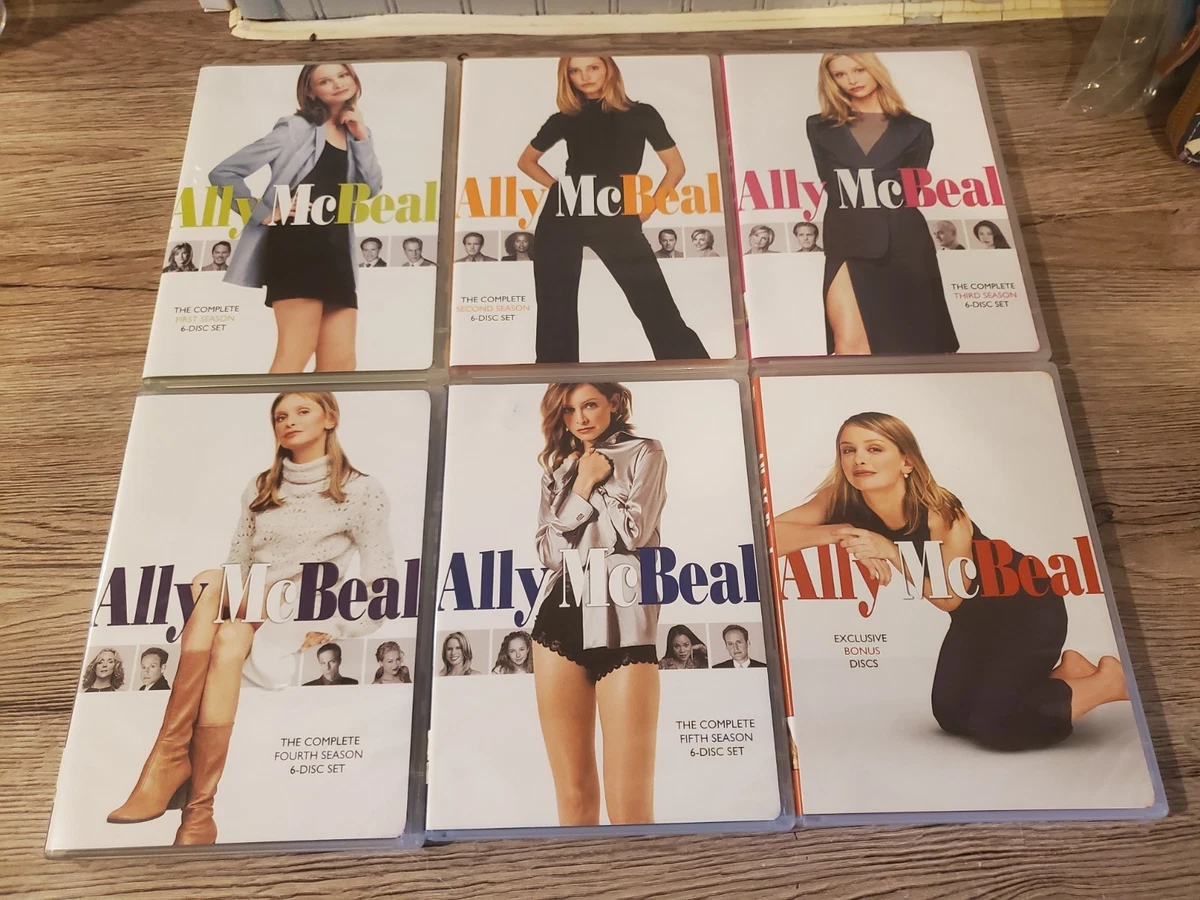 Ally McBeal Box Set DVDs & Blu-ray Discs 2000-2009 Release Year
