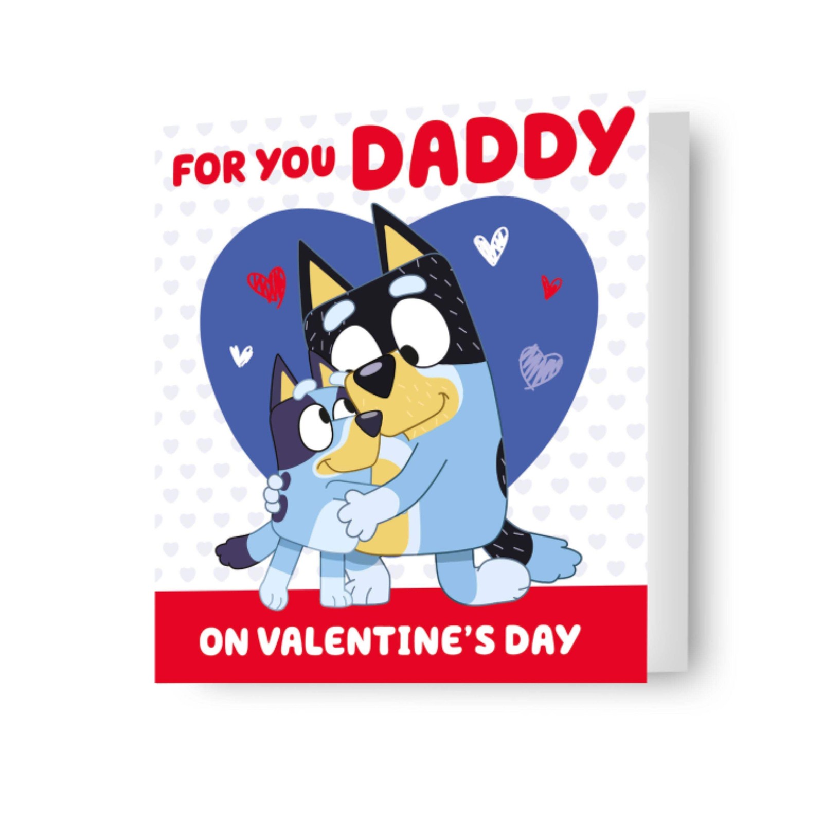 Bluey Daddy Valentine’s Day Card Official Licensed Product – Dad Love Card