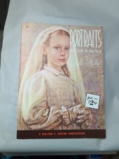 Portraits and How To Do Them by Stella Mackie 14 Walter Foster Art Book