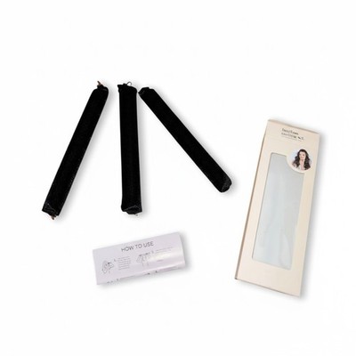 NIB Black Heatless Hair Curlers Set