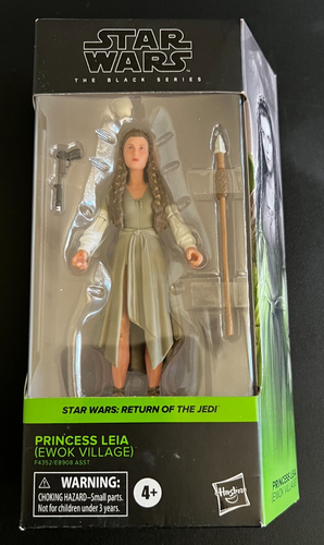 Action Figure Star Wars – Principessa Leia E Wicket L'Ewok – Set Da Collezione