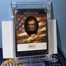 A Word From The President James K. Polk 2025 Card w/ Display Case & Box