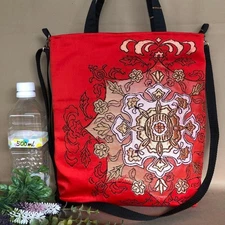 Obi Remake Bag 560 Tote Red Shoulder Crossbody Sacoche Luxury Pre-Owned K