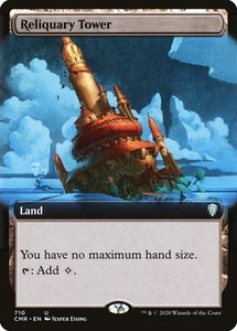 Reliquary Tower (Extended Art) Commander Legends