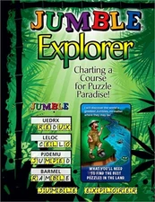 Jumble Explorer: Charting a Course for Puzzle Paradise! (Paperback or Softback)