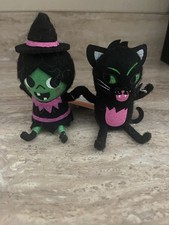 Target Hyde and Eek! Felt Duo Halloween 2025 Witch And Black Cat NWT