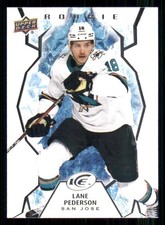2021-22 Upper Deck Ice #109 Lane Pederson RC