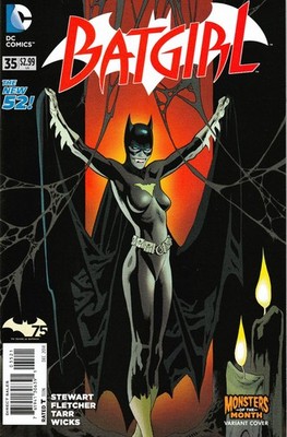 BATGIRL #35 (2011) KEVIN NOWLAN MONSTERS OF THE MONTH VARIANT ~ UNREAD NM