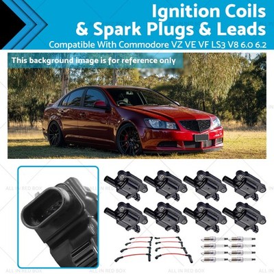 Kit of 24Pcs Coil Plug Lead Suitable For Holden VF Commodore LS3 6.2L 12570616