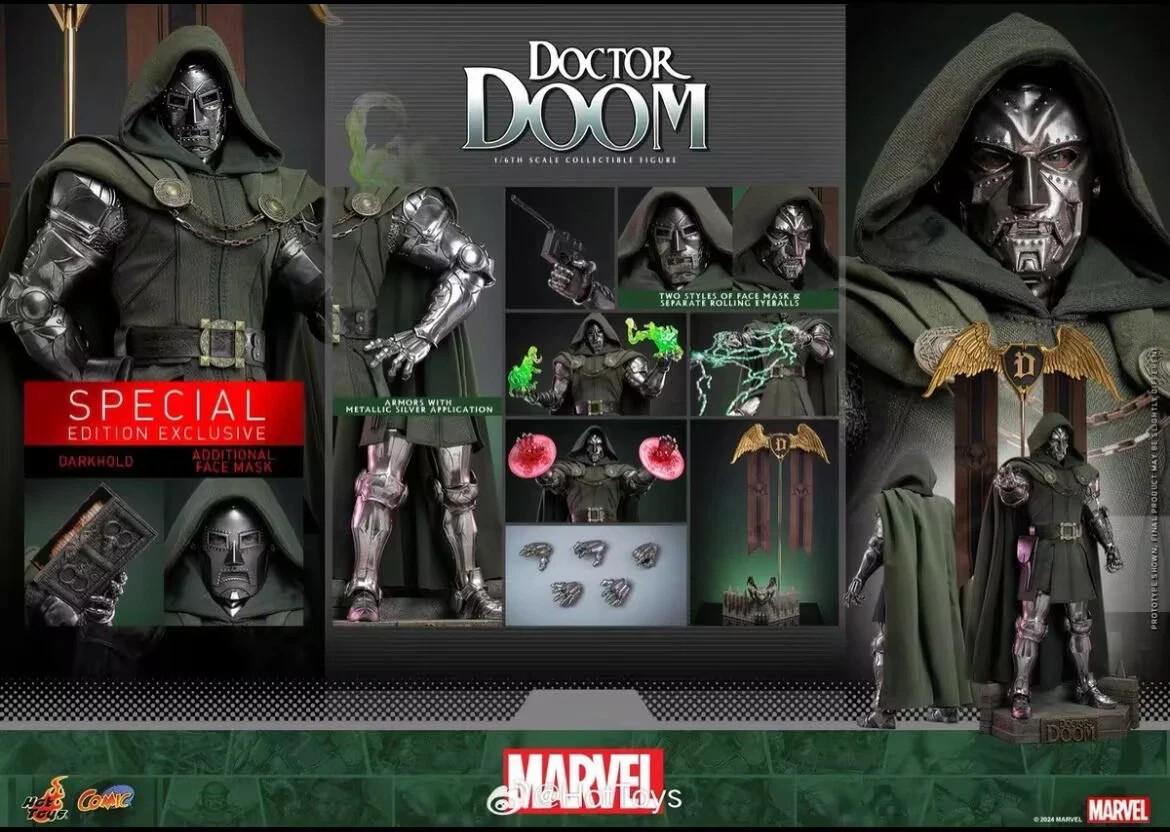 IN STOCK Hot Toys CMS022B Marvel Comics Doctor Doom Special