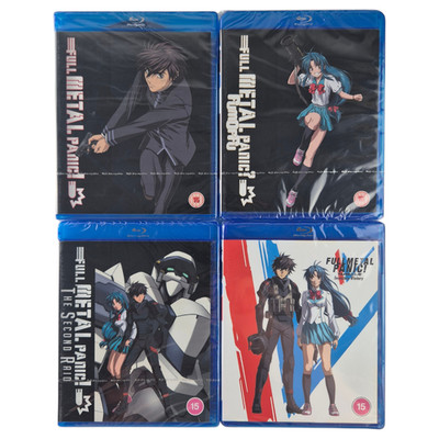 Full Metal Panic! Complete Series + Invisible Victory 1-4 - Blu-ray Region B New