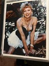 ( Sexy VICTORIA JACKSON Signed 10X8 Color Photo "S. N. L."
