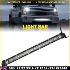14"inch LED Work Light Bar Combo Spot Flood Driving Off Road Truck SUV Boat ATV