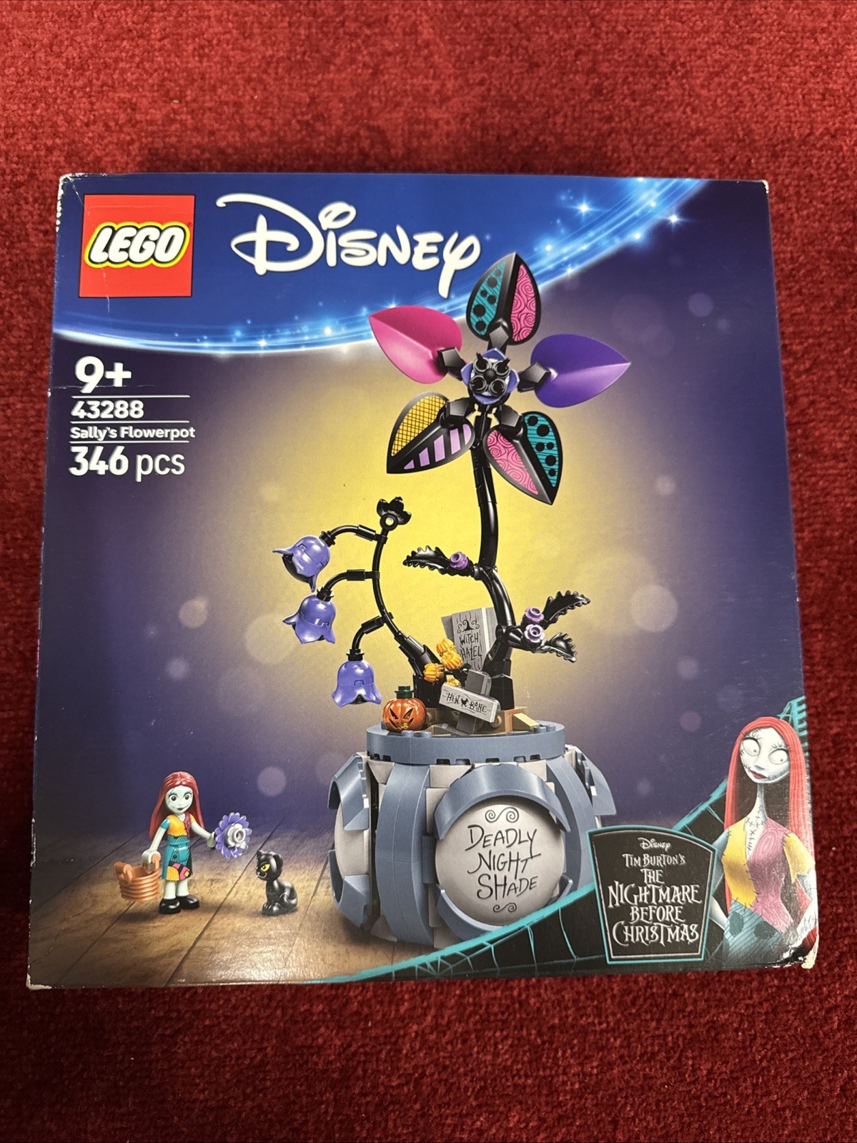 LEGO Disney : Sally’s Flowerpot 346pcs (43288) 9+ New&sealed Bit Scratch
